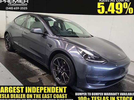TESLA MODEL 3 2022 5YJ3E1EA0NF186671 image